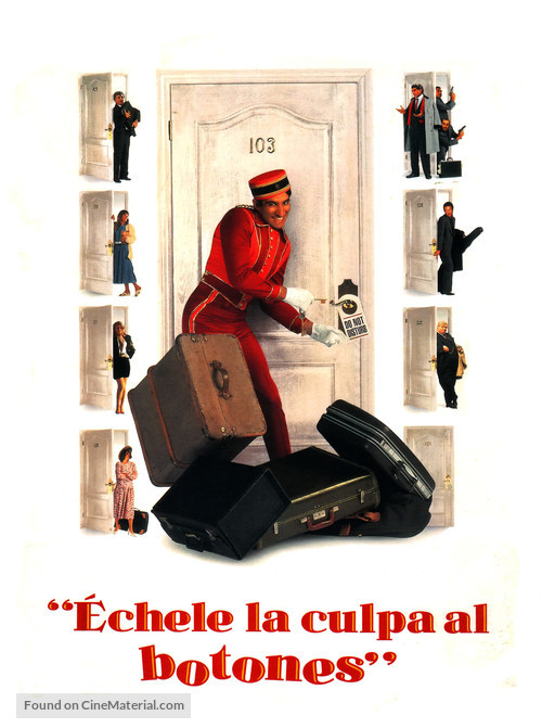 Blame It on the Bellboy - Spanish Movie Poster