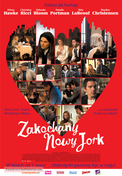 New York, I Love You - Polish Movie Poster