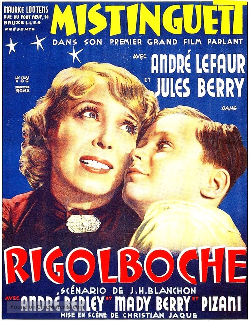 Rigolboche - Belgian Movie Poster