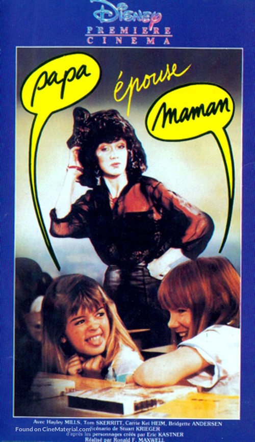 The Parent Trap II - French VHS movie cover