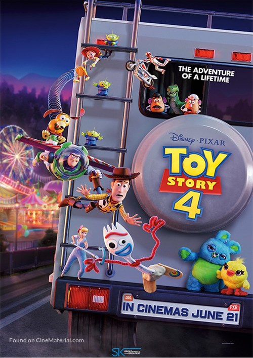 Toy Story 4 - South African Movie Poster