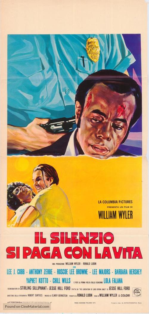 The Liberation of L.B. Jones - Italian Movie Poster