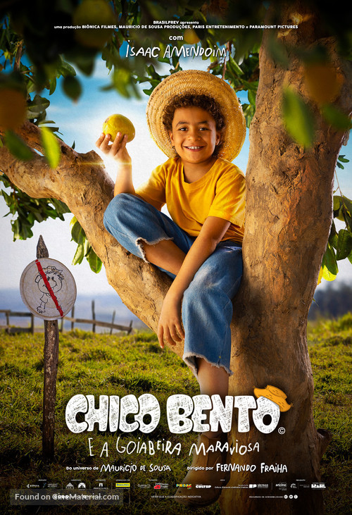 Chico Bento e a Goiabeira Maravi&oacute;sa - Brazilian Movie Poster