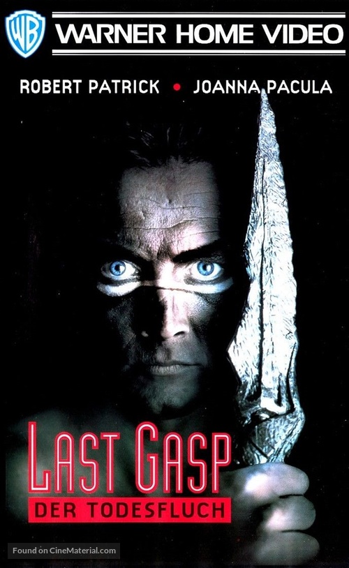 Last Gasp - German VHS movie cover