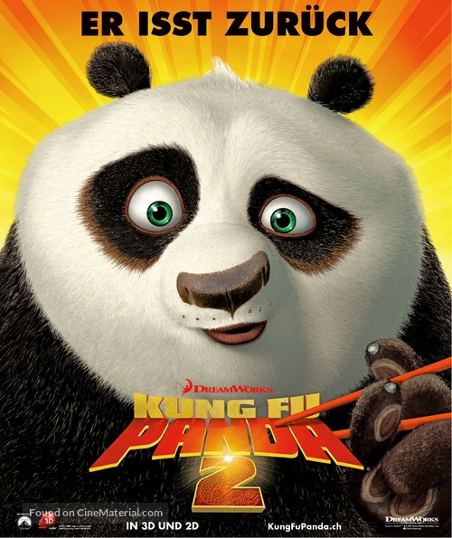 Kung Fu Panda 2 - Swiss Movie Poster