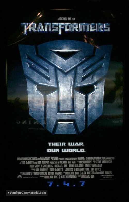 Transformers - Movie Poster