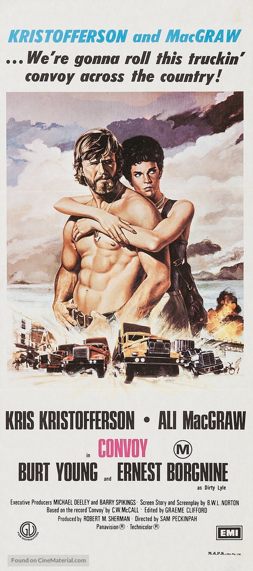 Convoy - Australian Movie Poster