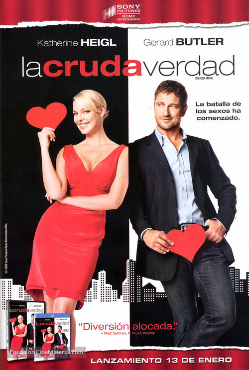 The Ugly Truth - Argentinian DVD movie cover