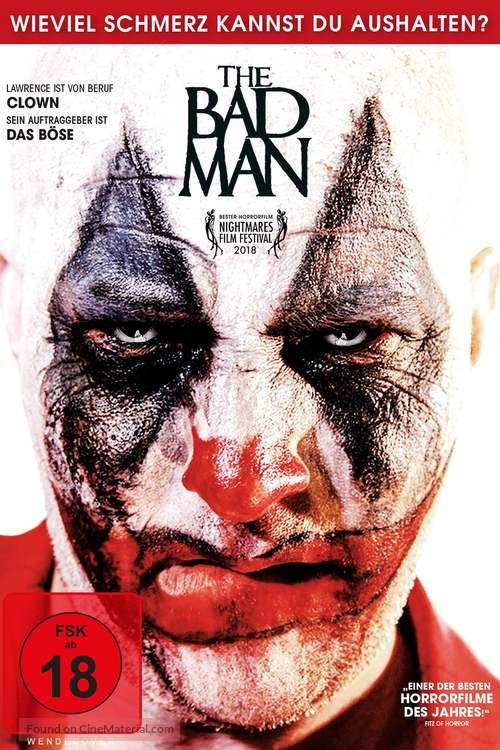 The Bad Man - German DVD movie cover