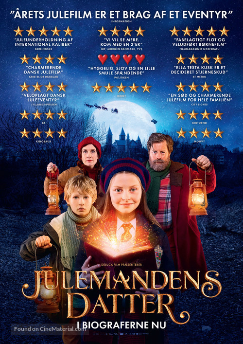 Julemandens Datter - Danish Movie Poster