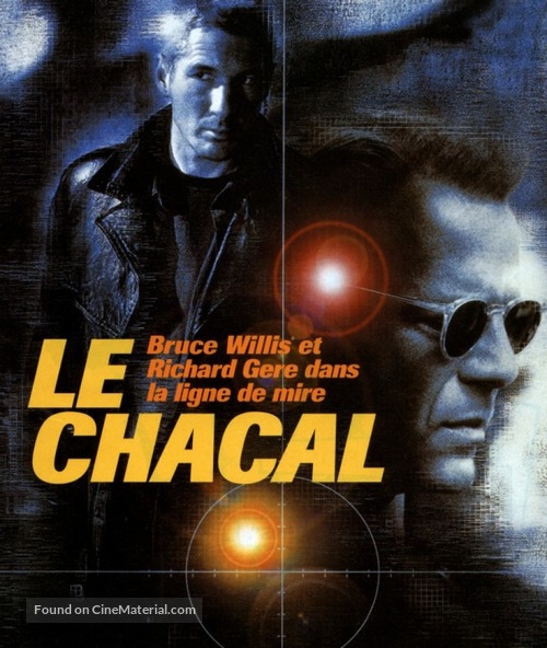 The Jackal - French Blu-Ray movie cover
