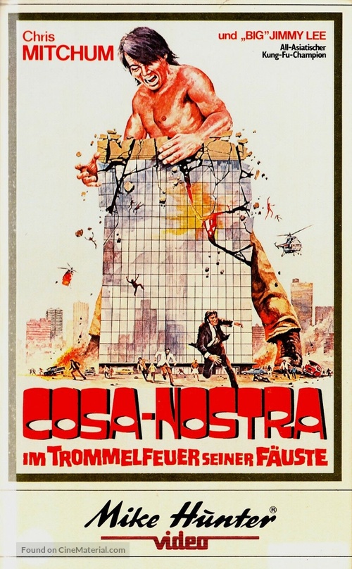 Cosa Nostra Asia - German VHS movie cover