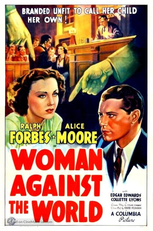 Woman Against the World - Movie Poster