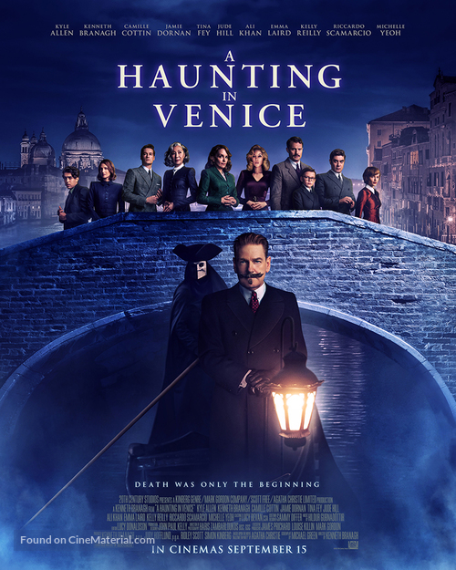 A Haunting in Venice - British Movie Poster