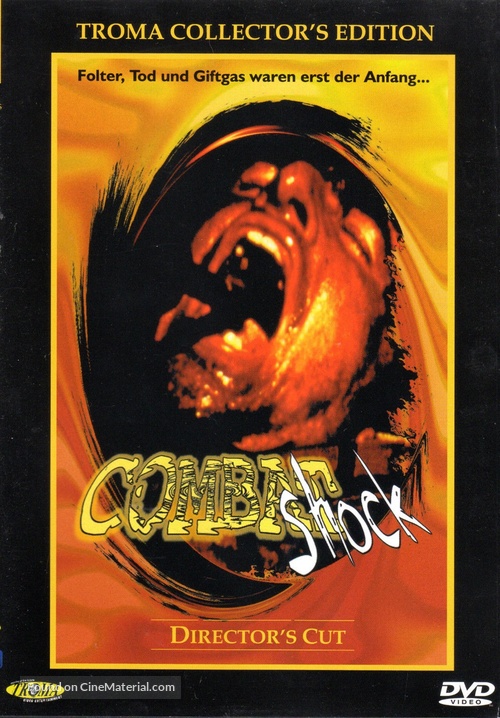 Combat Shock - German DVD movie cover