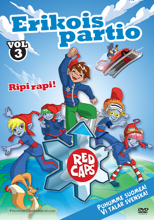 &quot;Red Caps&quot; - Finnish DVD movie cover