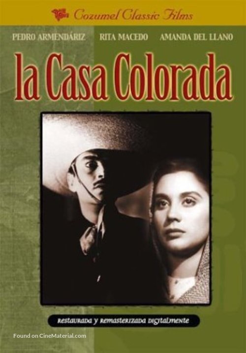 Casa colorada, La - Mexican DVD movie cover