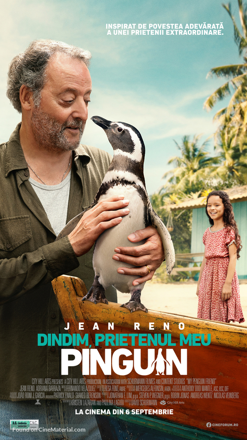 My Penguin Friend - Romanian Movie Poster