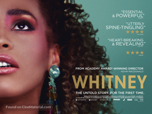 Whitney - British Movie Poster