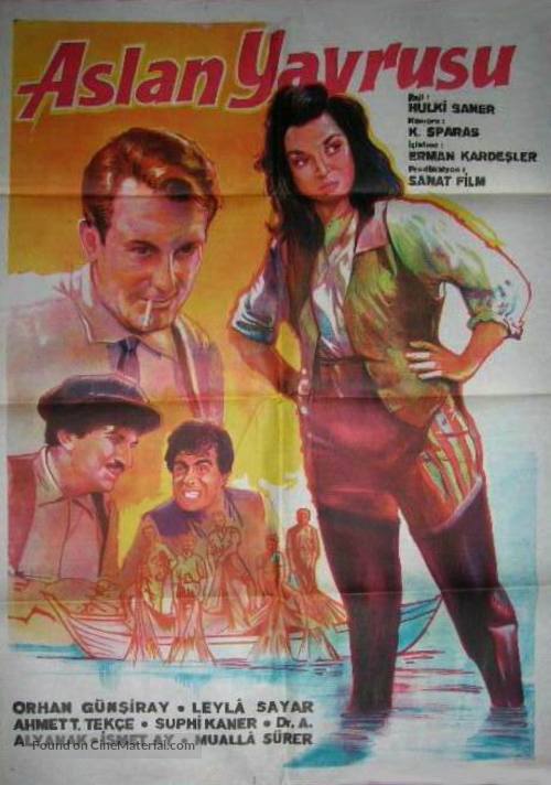 Aslan yavrusu - Turkish Movie Poster