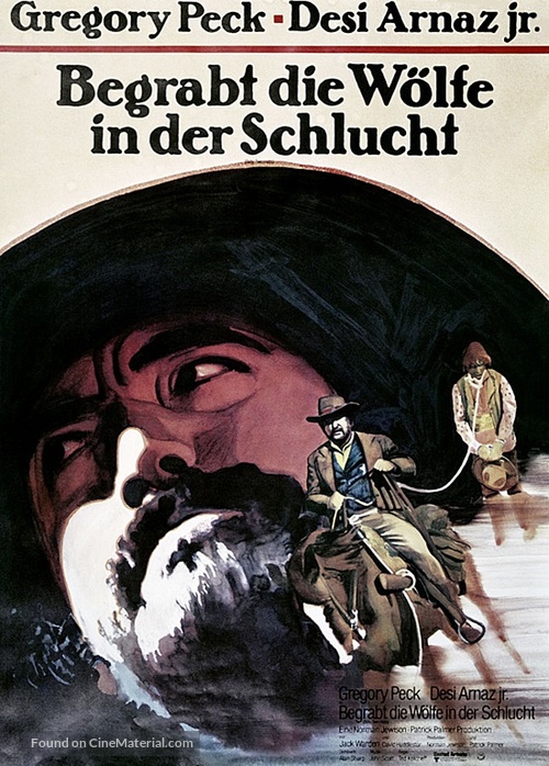 Billy Two Hats - German Movie Poster