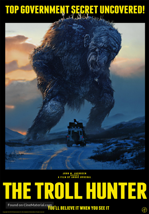 Trolljegeren - Swedish Movie Poster