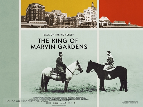 The King of Marvin Gardens - British Movie Poster