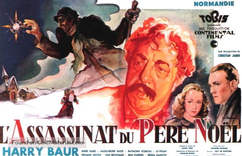L&#039;assassinat du P&egrave;re No&euml;l - French Movie Poster