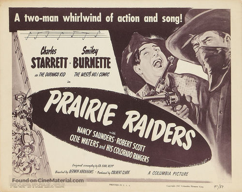 Prairie Raiders - Movie Poster