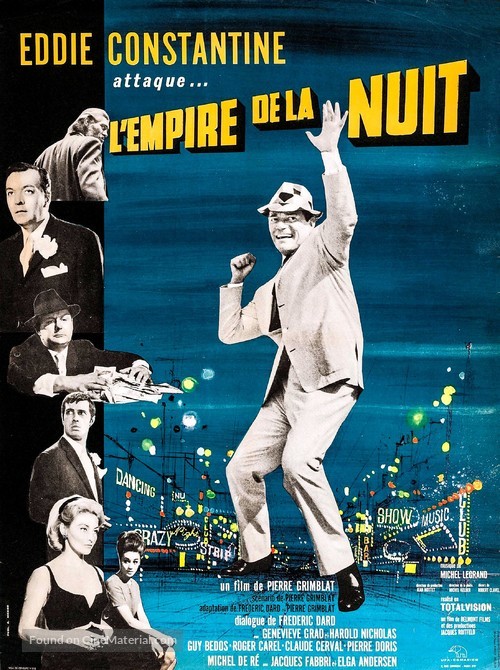 L&#039;empire de la nuit - French Movie Poster