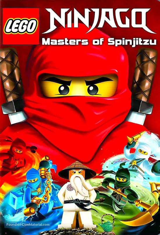 Ninjago Masters Of Spinjitzu 2011 Movie Cover  Ninjago Masters Of Spinjitzu 2011 Movie Cover