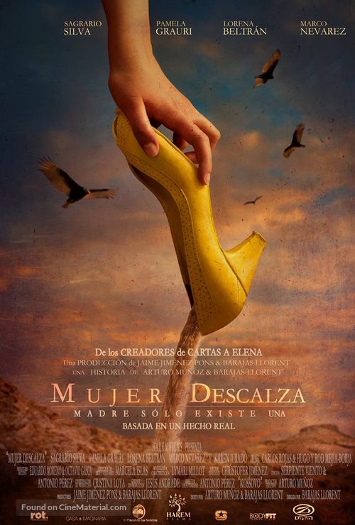 Mujer Descalza - Mexican Movie Poster