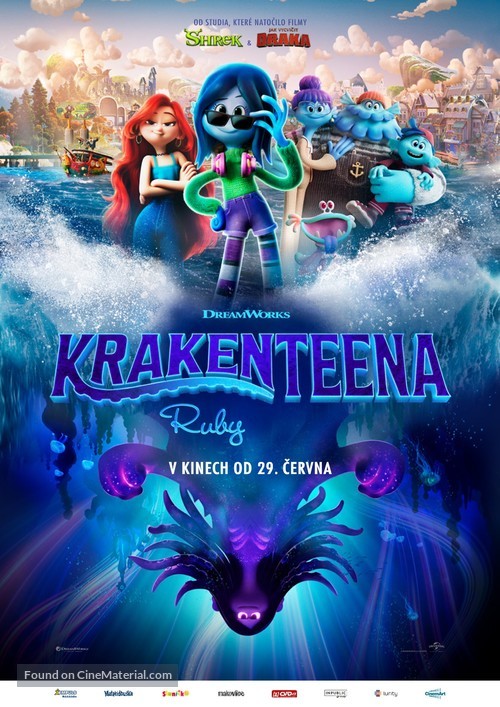 Ruby Gillman, Teenage Kraken - Czech Movie Poster