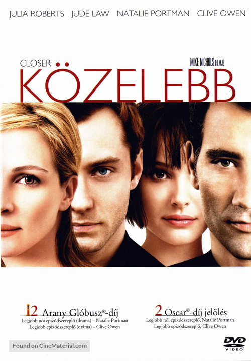 Closer - Hungarian Movie Cover