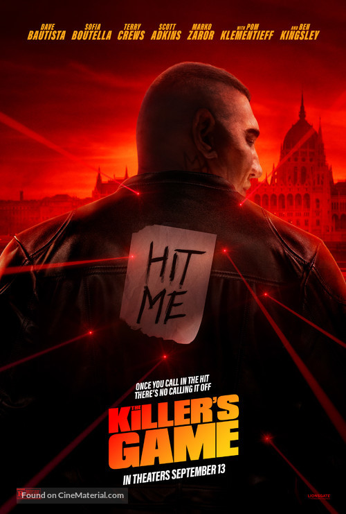 The Killer&#039;s Game - Movie Poster