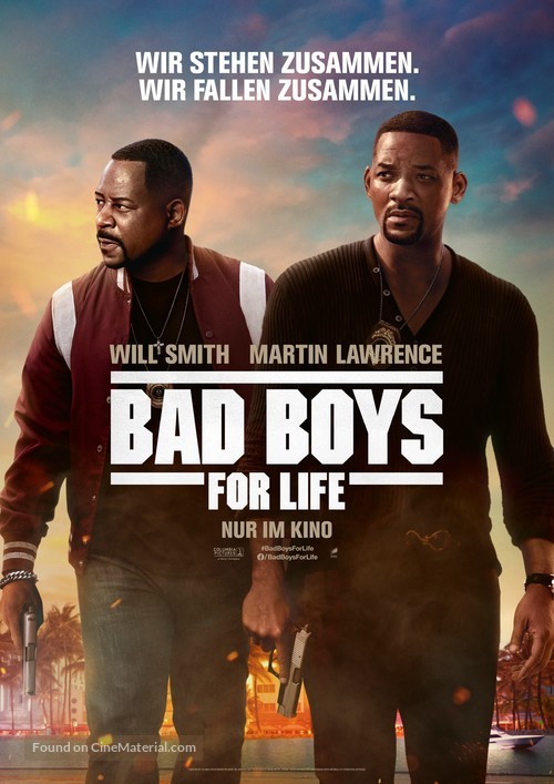 Bad Boys for Life - German Movie Poster