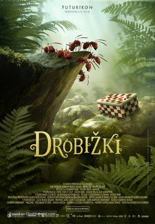 Minuscule - La vall&eacute;e des fourmis perdues - Slovenian Movie Poster