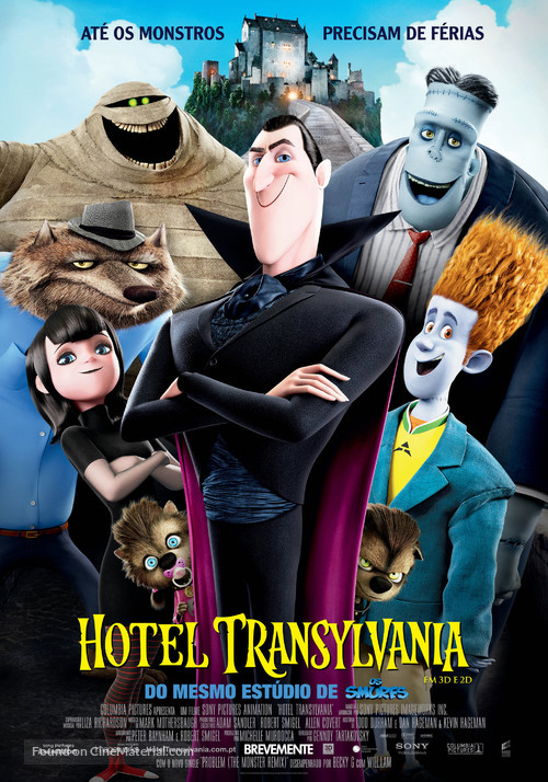 Hotel Transylvania - Portuguese Movie Poster