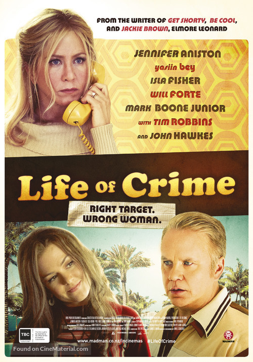 Life of Crime - New Zealand Movie Poster