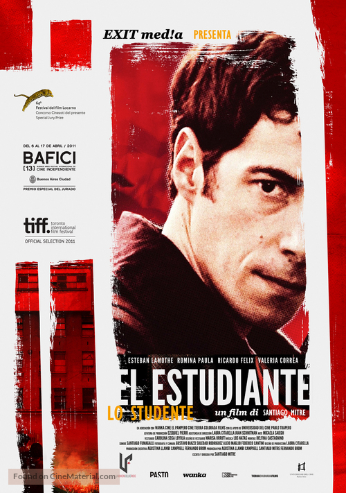 El estudiante - Italian Movie Poster