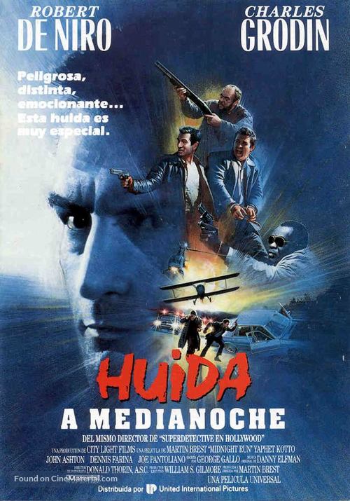 Midnight Run - Spanish Movie Poster