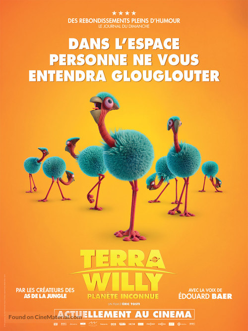 Terra Willy: La plan&egrave;te inconnue - French Movie Poster
