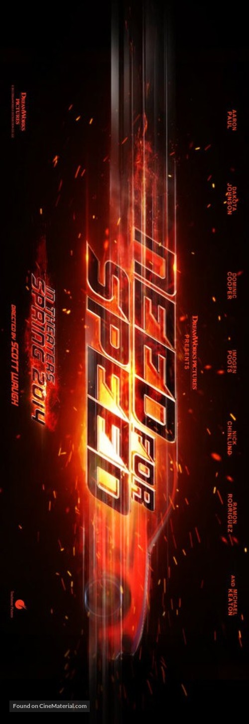 Need for Speed - Movie Poster