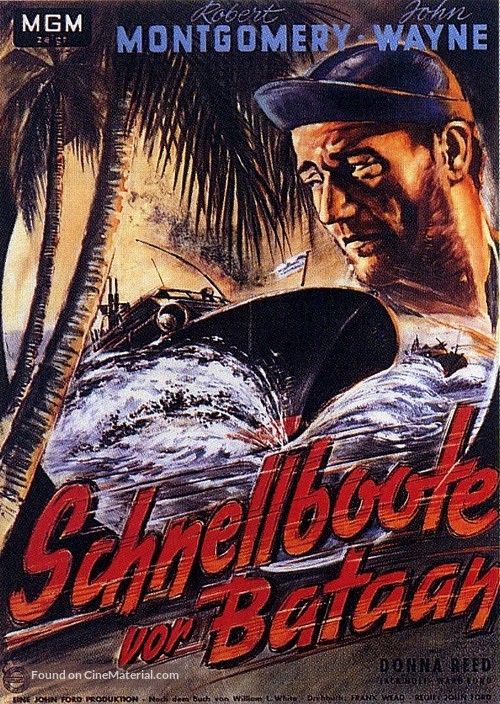 They Were Expendable - German Movie Poster