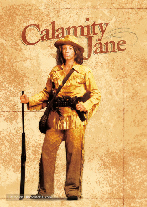 Calamity Jane - Czech DVD movie cover