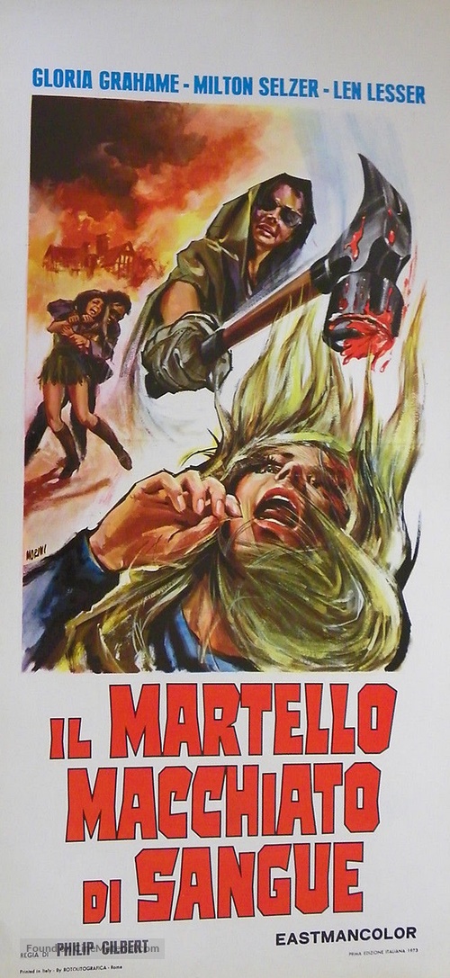 Blood and Lace - Italian Movie Poster