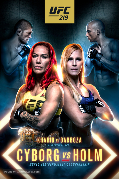 UFC 219: Cyborg vs. Holm - Movie Poster