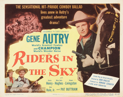 Riders in the Sky - Movie Poster