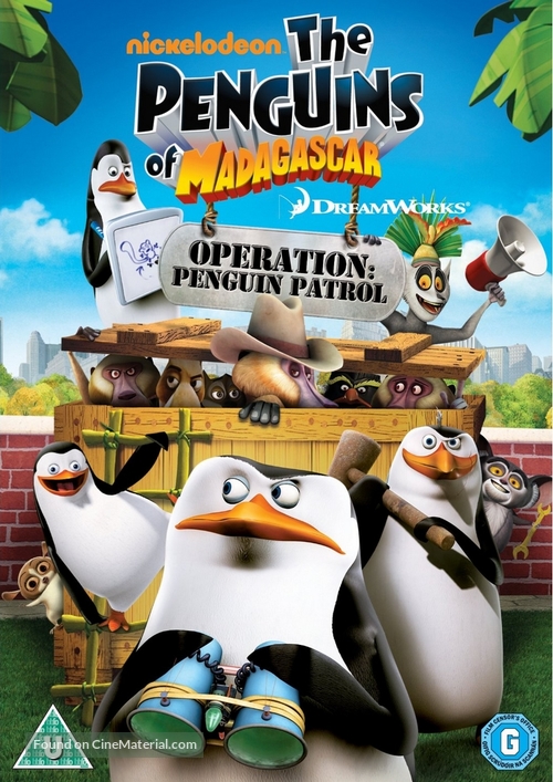 &quot;The Penguins of Madagascar&quot; - British DVD movie cover