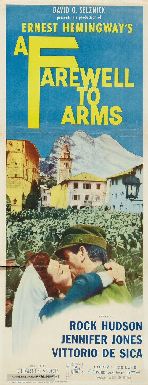 A Farewell to Arms - Movie Poster